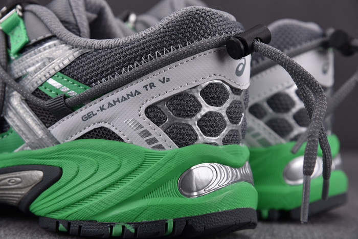 As*ic*s gel-kahana tr v2 clay grey silver green men