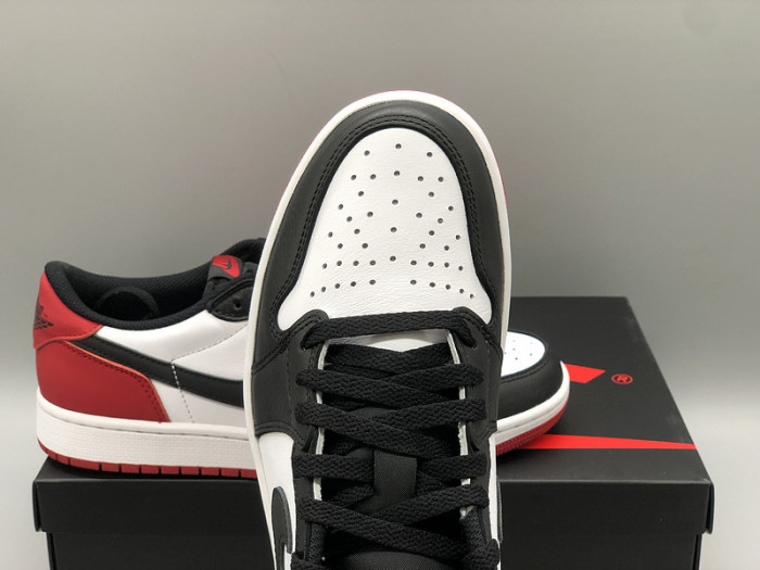 air Jordan 1 Retro Low OG Black Toe - CZ0790-106