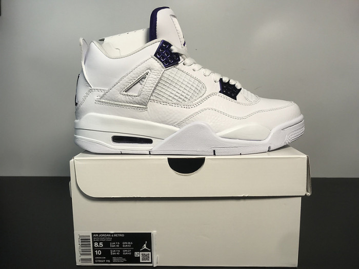 Nike Air Jordan 4 Retro Metallic Purple CT8527 115