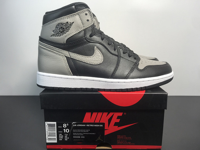 Air Jordan 1 Retro High OG "Shadow" - 555088 013