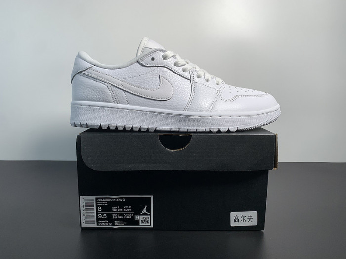 Air Jordan 1 Low Golf Triple White - Mar 2022 - DD9315-101