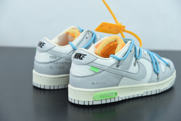 OFW x Nike SB Dunk Low “02 of 50” OW DM1602-115