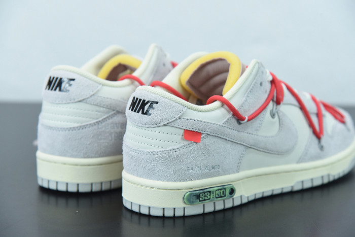 OFW x Nike SB Dunk Low “33 of 50” OW DJ0950-118