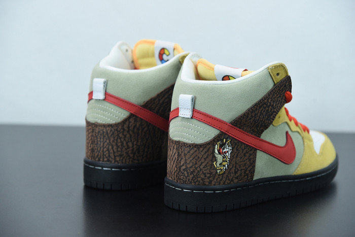 Nike SB Dunk High Color Skates Kebab and Destroy CZ2205-700