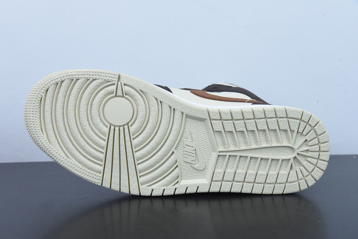 Air Jordan 1 Mid Brown Fleece DO6699-200