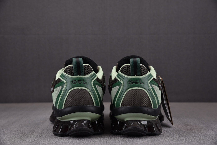 As*ic*s men gel-quantum kinetic dark sepia shamrock green 1203a270-251