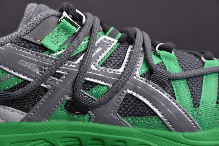 As*ic*s gel-kahana tr v2 clay grey silver green men