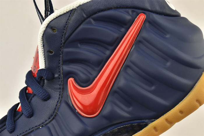 Nike Air Foamposite Pro Blue Void University Red - Cj0325-400