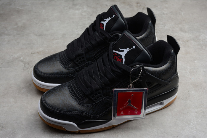 Air Jordan 4 Retro Laser Black Gum - CI1184-001