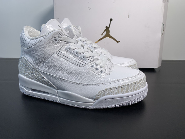 Air Jordan 3 Pure White 136064-111
