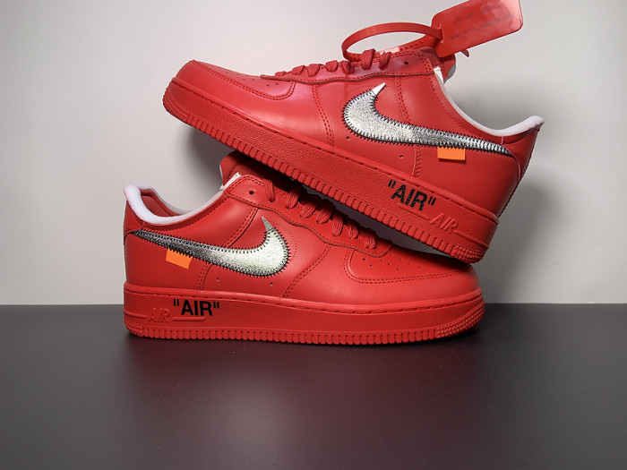 OFF WHITE X NIKE AIR FORCE 1‘07 LOW AO4297-600