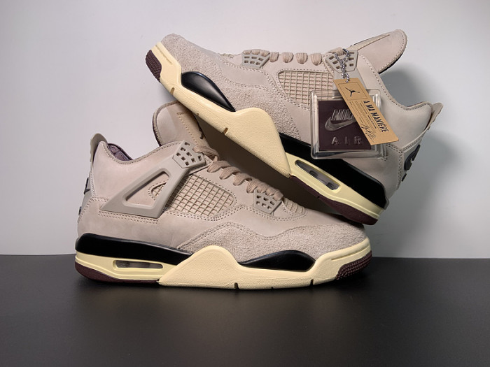 A Ma Maniere x Air Jordan 4 Fossil Stone FZ4810-200