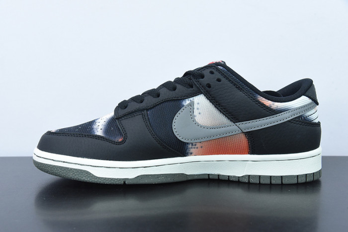 Nike Dunk Low Graffiti Black Red DM0108-001