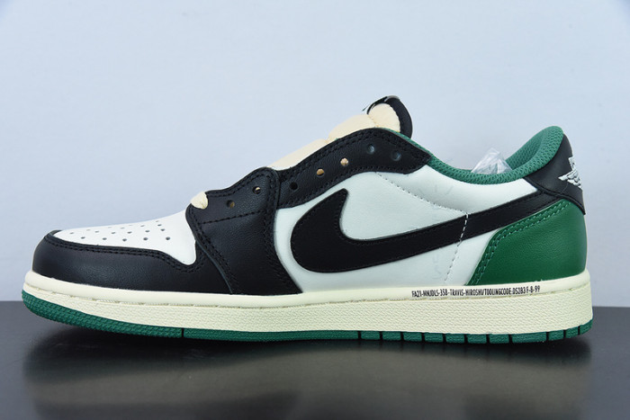 Travis Scott x Air Jordan 1 Retro Low Green Black White DM7866-128