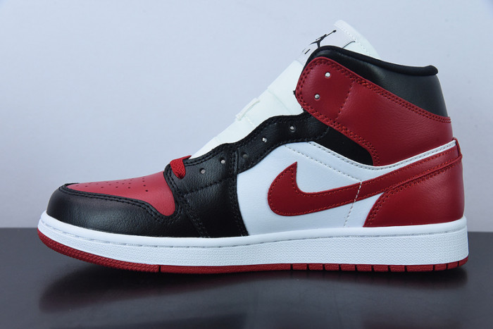 Jordan 1 Mid Alternate Bred Toe (Women