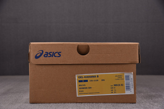 As*ic*s gel-kahana 8 green/black 1011b109-301