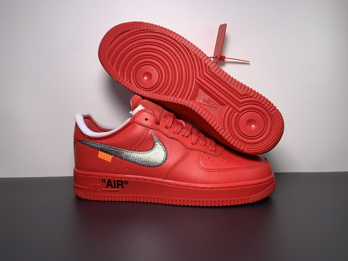 OFF WHITE X NIKE AIR FORCE 1‘07 LOW AO4297-600