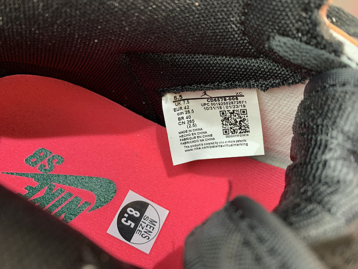 Air Jordan 1 Retro High OG Defiant SB NYC to Paris CD6578-006