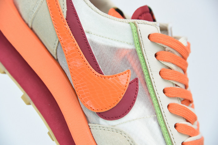 Fragment Design x Sacai x Nk LDWaffle Orange DH1347-100