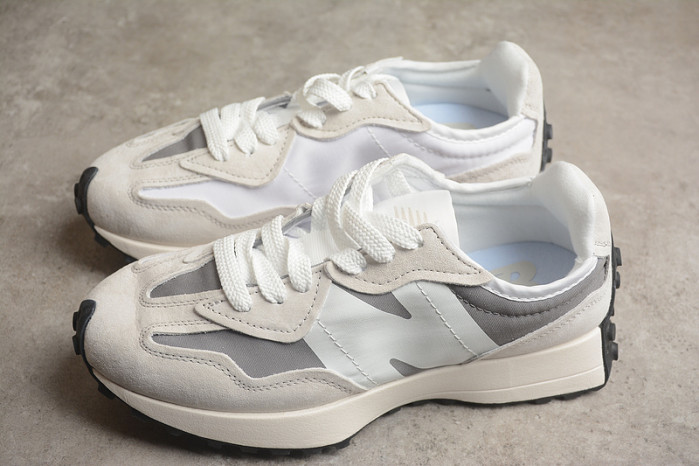 New Balance 327 Grey Matter White U327WED
