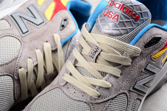New Balance 990v3 Grey Blue Red Yellow M990ST3
