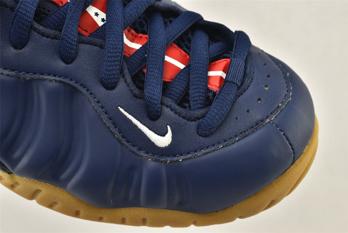 Nike Air Foamposite Pro Blue Void University Red - Cj0325-400