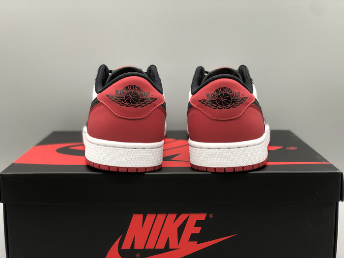 air Jordan 1 Retro Low OG Black Toe - CZ0790-106