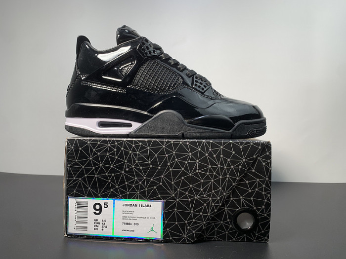 Air Jordan 4 Retro 11Lab4 Black - 719864-010