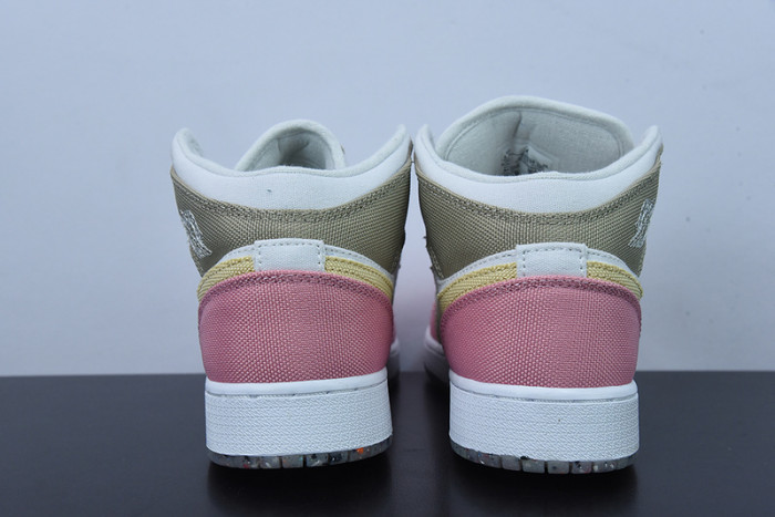 Air Jordan 1 Mid GS Pastel Grind DJ0338-100