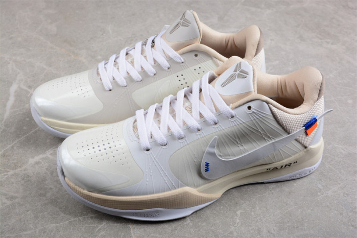 NIKE KOBE 5 PROTRO UNDEFEATED WHAT IF WHITE DB4796 100