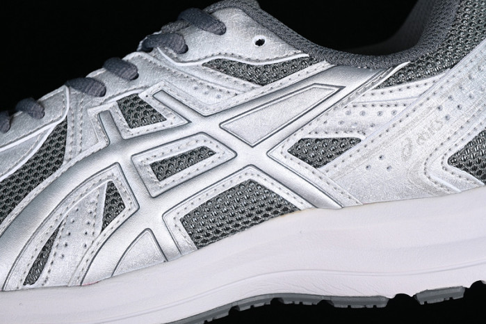 As*ic*s jog 100 s lightweight wear-resistant unisex silver gray 1201a773-020