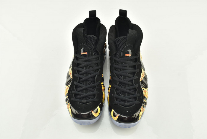 nike air foamposite 1 one S*p*e sp black metallic gold 652792-001