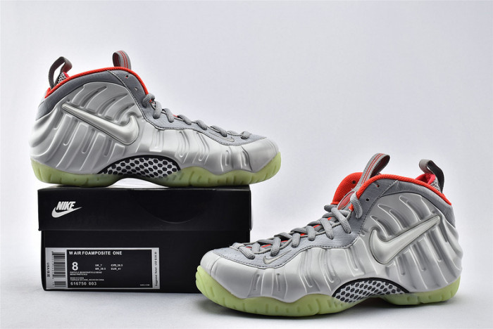 Nike Air Foamposite Pro Premium Pure Platinum Grey 616750-003