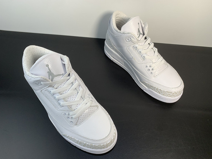 Air Jordan 3 Pure White 136064-111