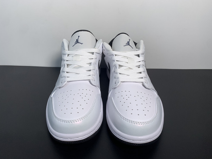 Air Jordan 1 Low White Black 553558-132