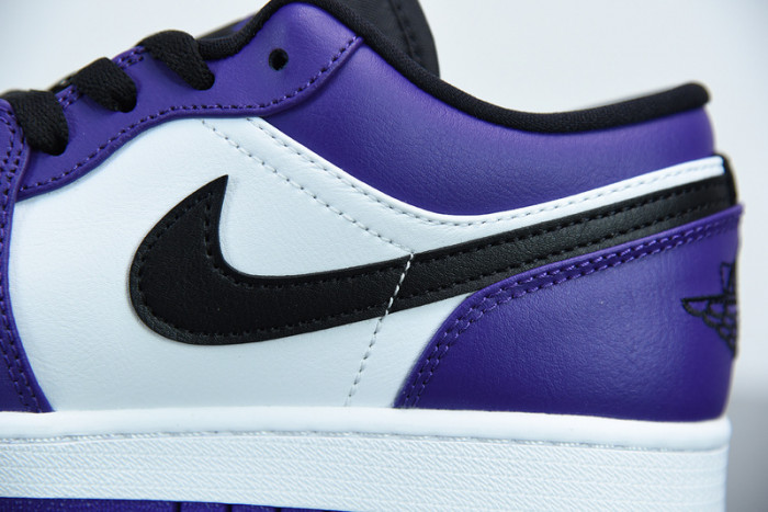 Air Jordan 1 Low Court Purple White 553558-500