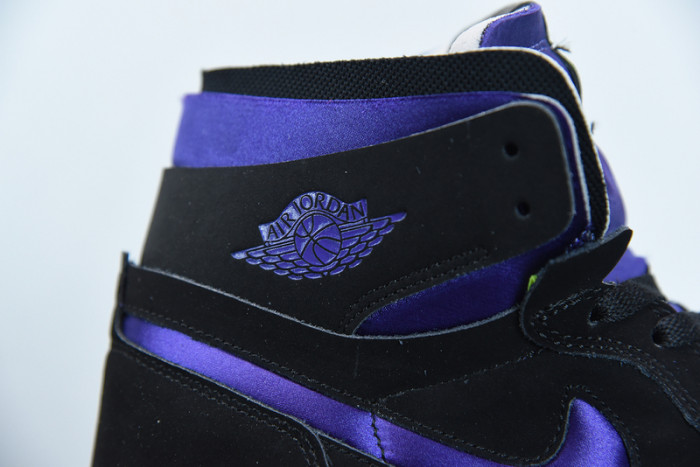 Air Jordan 1 High Zoom Air CMFT Black Court Purple Lemon Venom CT0979-001