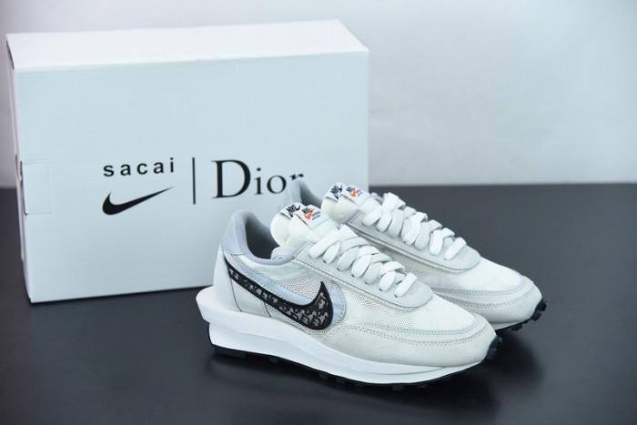 sacai x D*or x nike lvd waffle daybreak white grey cn8898-002