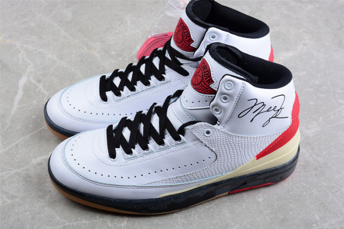 OFW x Air Jordan 2 Low SP White Black DJ4375-101