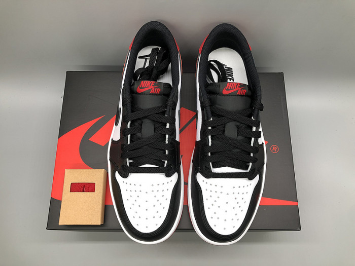 air Jordan 1 Retro Low OG Black Toe - CZ0790-106