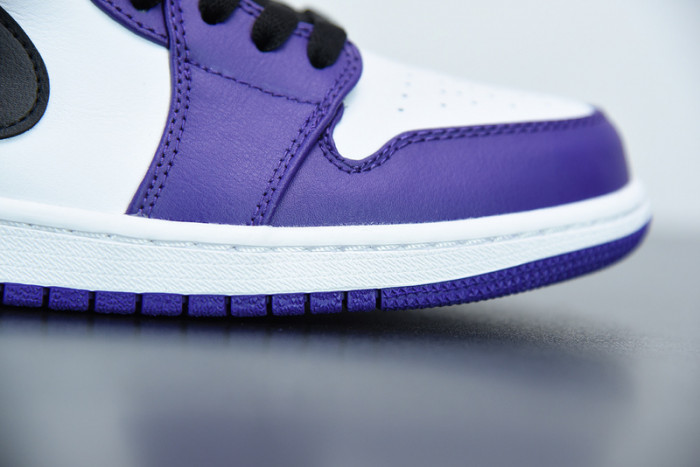 Air Jordan 1 Low Court Purple White 553558-500