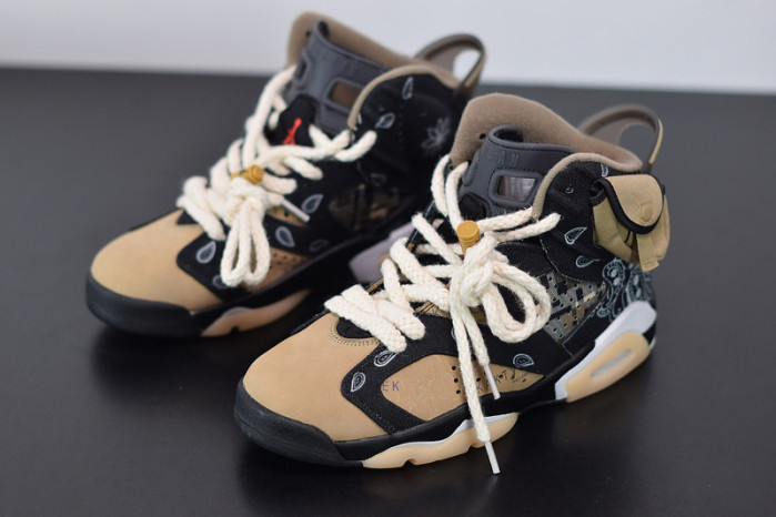 Travis Scott X Air Jordan 6 "Paisley Print" CT5058-001