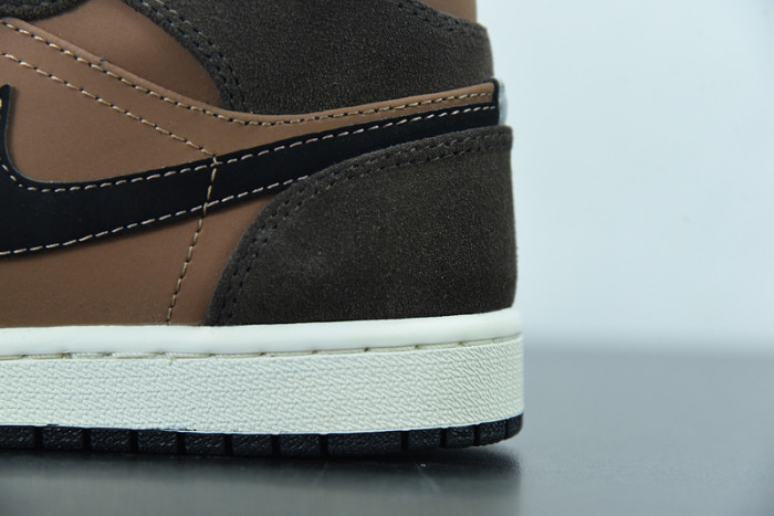 Air Jordan 1 Mid SE Dark Chocolate DC7294-200