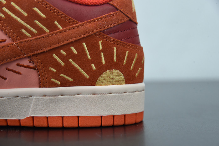 Nike SB Dunk Low NH “Winter Solstice”Orange-Crimson Bliss DO6723-800