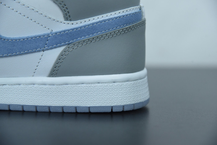 Air Jordan 1 Mid Wolf Grey Aluminum BQ6472-105