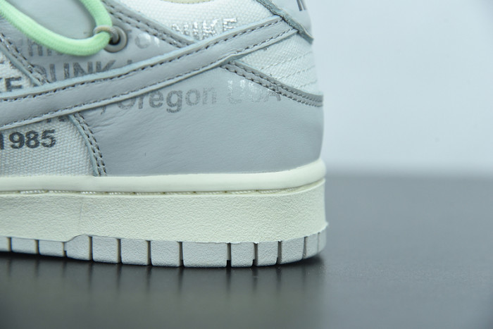 OFW x Nike SB Dunk Low “07 of 50” OW DM1602-108