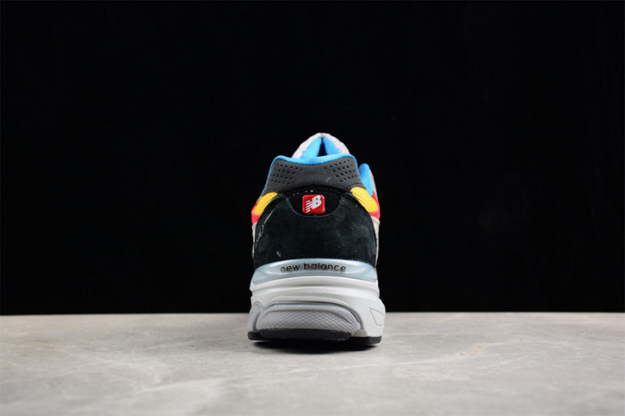 New Balance 990v3 Grey Blue Red Yellow M990ST3