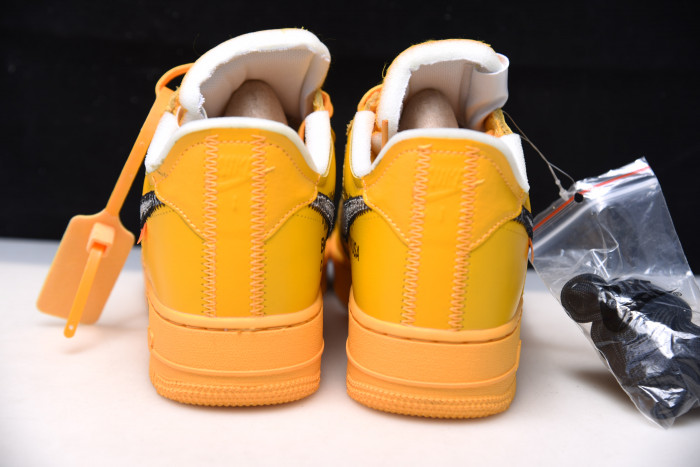OFW x Nike Air Force 1 Low “University Gold” DD1876-700