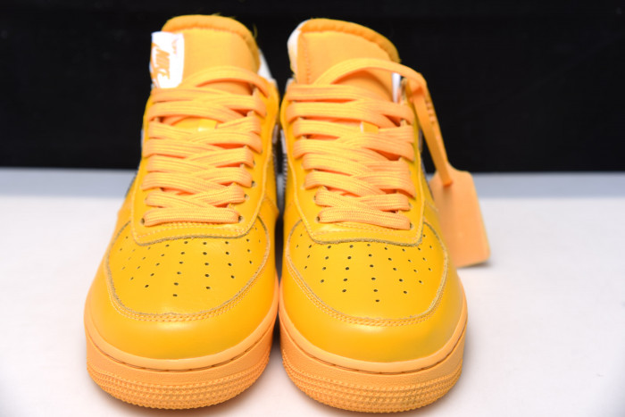 OFW x Nike Air Force 1 Low “University Gold” DD1876-700