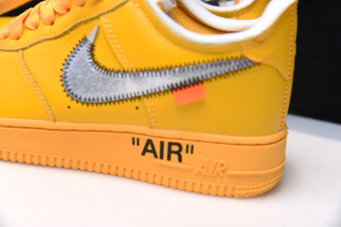 OFW x Nike Air Force 1 Low “University Gold” DD1876-700